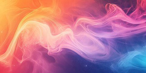 Obraz premium Graphic resource background, misty backdrop, ambient soft color wide backgrounds design hazy mist fog sparse empty