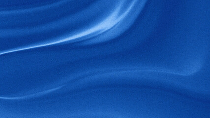 blue silk satin background glowing blue abstract shape, dark grainy blue background, noise texture...