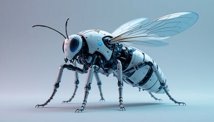 Fototapeta premium fly on white background