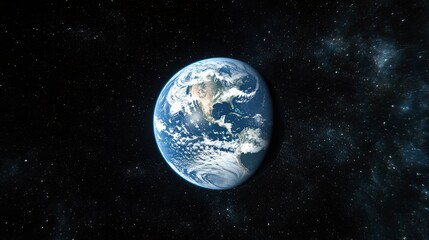 Fototapeta premium Planet Earth from Space A