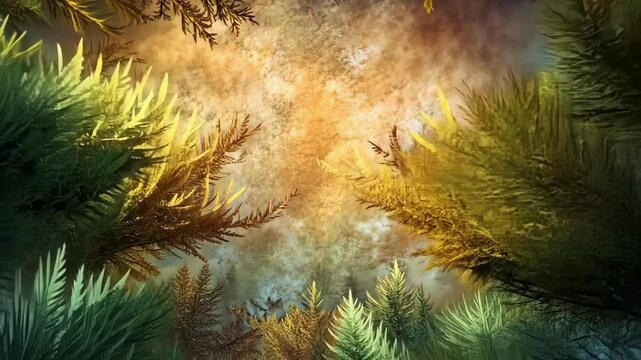 Lush Greenery bladderwrack, Capturing Nature's Serenity and Beauty
