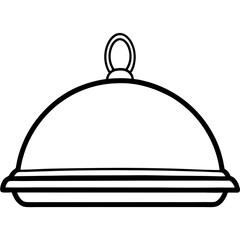 Creative Line Art Serving Tray Designs