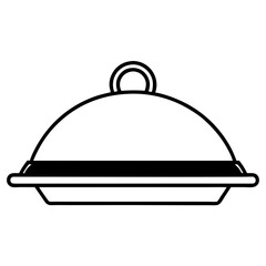 Creative Line Art Serving Tray Designs