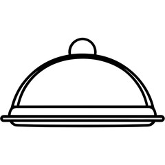 Creative Line Art Serving Tray Designs