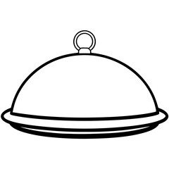 Creative Line Art Serving Tray Designs