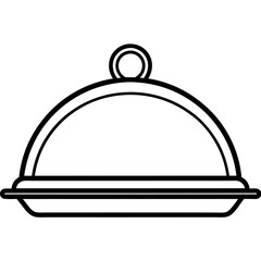 Creative Line Art Serving Tray Designs