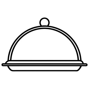 recommend clip art: Creative Line Art Serving Tray Designs
