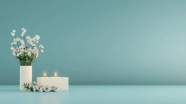 Burial ceremony, lowering of casket, emotional expressions, 3D illustration