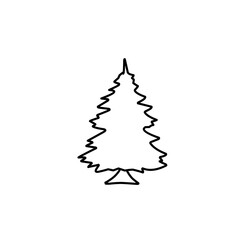 Christmas doodle icons vector