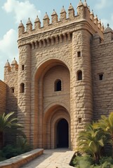 Fototapeta premium Moorish Fortress