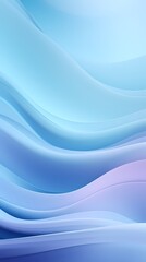Obraz premium digital technology silver and white abstract wave poster background