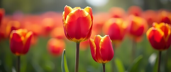 Fototapeta premium tulips flowers photography