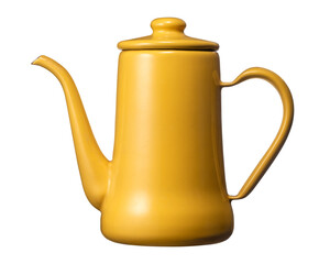 黄色いコーヒーポット