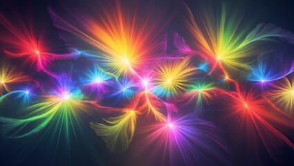 Obraz premium Abstract fractal. Fractal art background for creative design. Decoration for wallpaper, desktop, poster, cover booklet. Print for clothes, t-shirt. Creative illustration for design