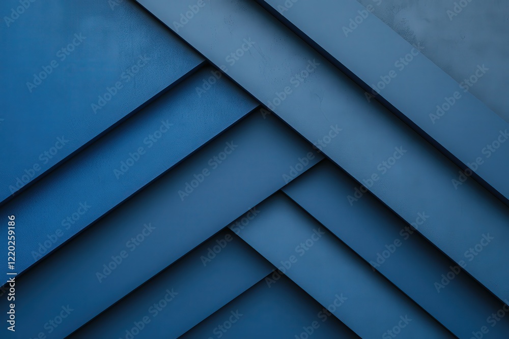 Wall mural the blue version of the arrows version. low opacity grid in the background