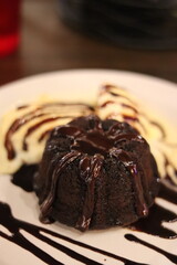 Dessert food at a local restaurant in northern Minnesota. 