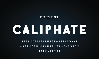 Modern Sports tech font typography. MINIMAL vector typeface for a company. Minimal gaming fonts for logo design.