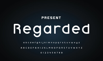 Abstract modern urban alphabet fonts. Typography sport, technology, fashion, digital, future creative logo font. vector illustration