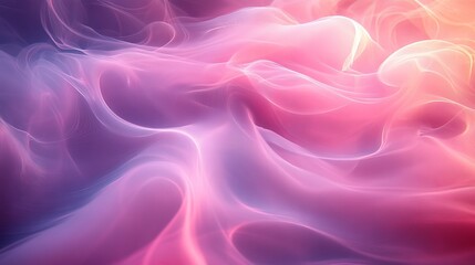 Obraz premium Abstract pink and purple swirling smoke or wave background.