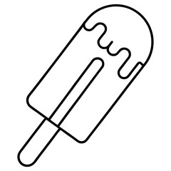 Popsicle Line Art Clean Vector Concepts