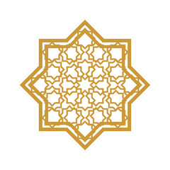 Gold Islamic Ornament