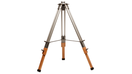 Elegant Tripod Stand for Professional Photography isolated on transparent background
