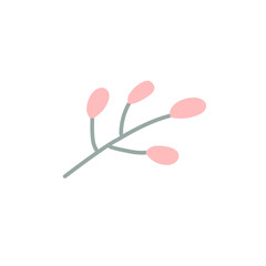 Autumn theme icon illustration