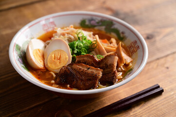 ピリ辛醤油ラーメン