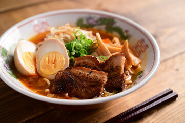 ピリ辛醤油ラーメン