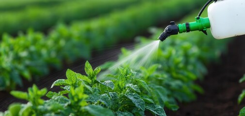 Precision spraying systems, targeting affected plants only to reduce chemical runoff and environmental impact