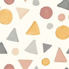 Abstract patterns of simple shapes