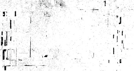 Obraz premium Grunge black and white pattern. Monochrome particles abstract texture. Background of cracks, scuffs, chips, stains, ink spots, lines. Dark design background surface. Gray printing element