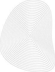 Circles lines wavy. Geometric technology round shape