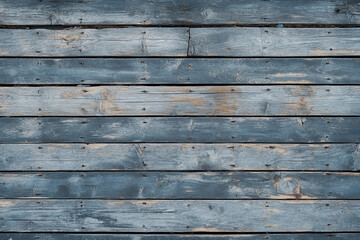 Obraz premium Rustic Light Blue Wooden Background for Summer Beach
