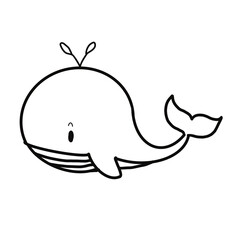 whale cartoon