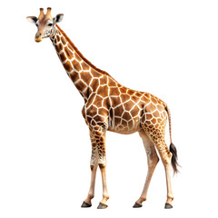 Fototapeta premium African Giraffe Wildlife Animal Photo Safari Nature Zoo Neck Tall 