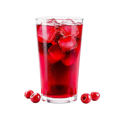 glass of  ice and Cranberry Juice © ayatullah