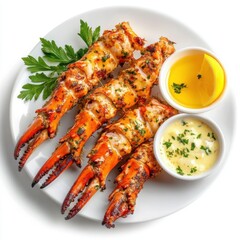 Grilled King Crab Legs