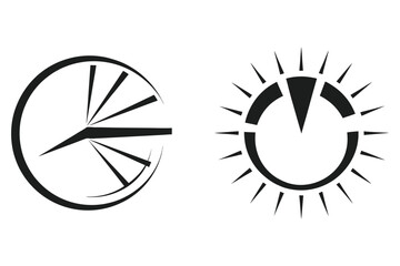 icon of a pie chart with segments glowing to represent real-time analytics