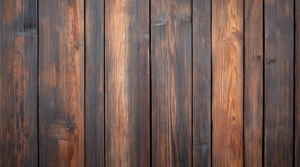 Fototapeta premium Wooden wall background with vertical lines. Wooden texture background for design and presentation, close-up view. Minimalist natural wood grain pattern wallpaper.