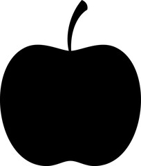 Rounded Filled Apple Icon