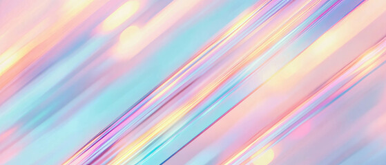 Obraz premium Vibrant neon wires create an abstract visualization of speed and futuristic aesthetics