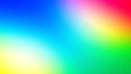 Obraz premium Vibrant blue to rainbow gradient with soft transitions perfect for creative designs, backgrounds, or projects