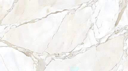Obraz premium White marble pattern texture, elegant and sophisticated design, generative ai