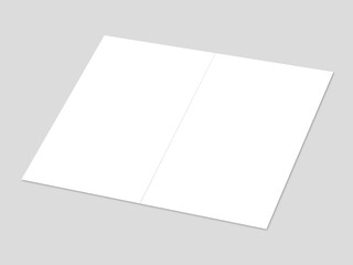 folded card mockups, Invitation mockups, two side brochure mockups