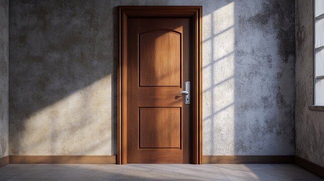 Open and close front house door vector animation. Room doorway isolated sequence icon set. Wooden shut exit as opportunity to escape from building. Hallway lock arch spritesheet image collection