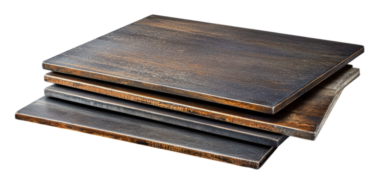 Making wooden boards in the sun, cut out - stock png.