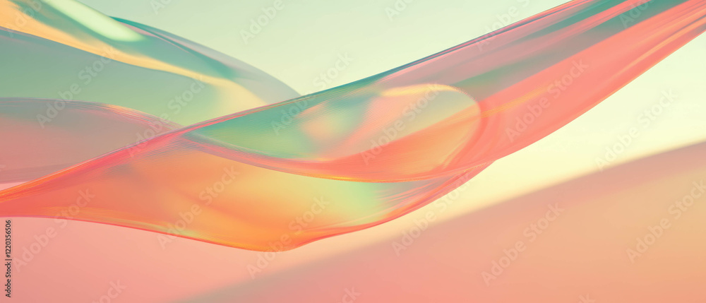Poster dynamic abstract background showcasing 3d sankey diagrams for data visualization and analysis