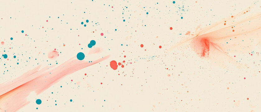 Visual representation of data analysis through abstract scatter plot background
