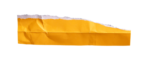 fold ripped paper isolated element